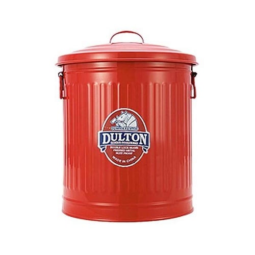 ダルトン DULTON ゴミ箱 レッド