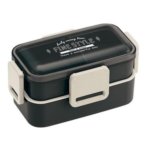 お弁当箱 2段 抗菌 600ml ふわっと