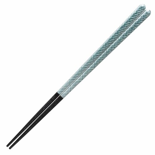 箸 23cm 色紬 本乾漆塗 ブルー