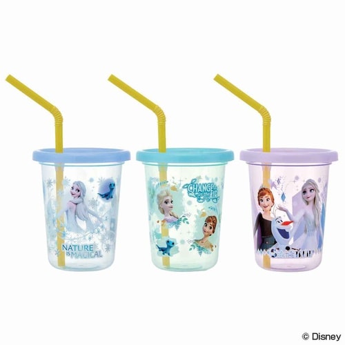 タンブラー ストロー付き 3個入り 230ml