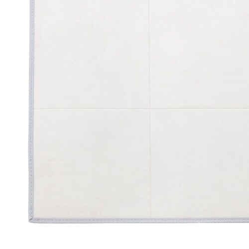 玄関マット 室内用 30×90cm ホワイト