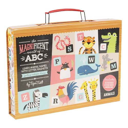 おもちゃ マグネット知育玩具ABC 動物の名前