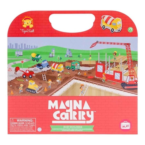 おもちゃ マグネットバッグ 働くクルマ