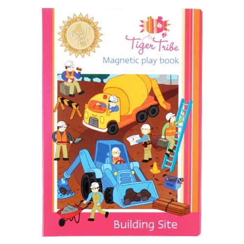 おもちゃ マグネットブック 工事現場