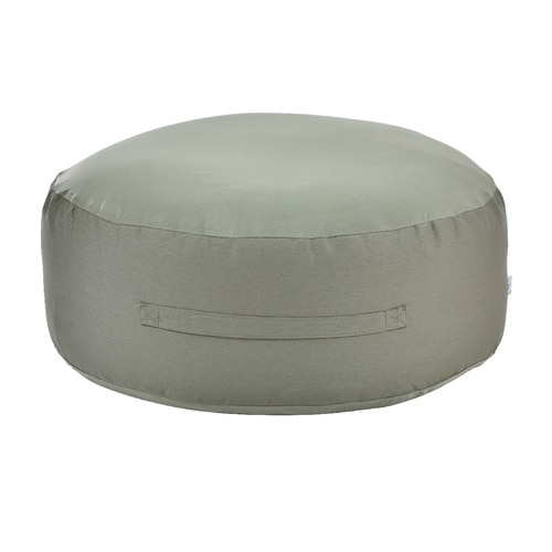 ビーズクッション クッション 極小ビーズ グリーン