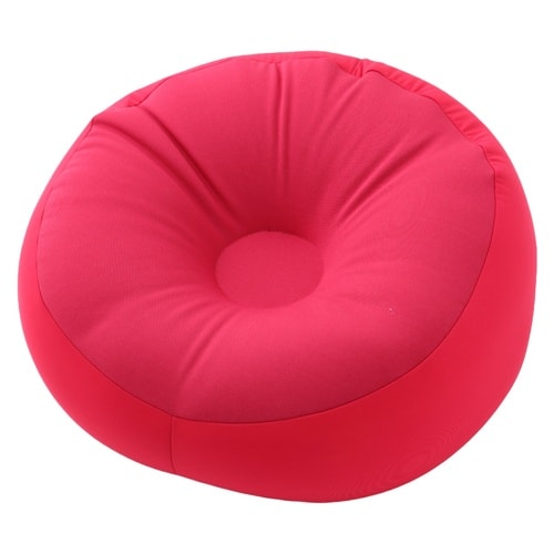 ビーズクッション ミニクッション ワインレッド