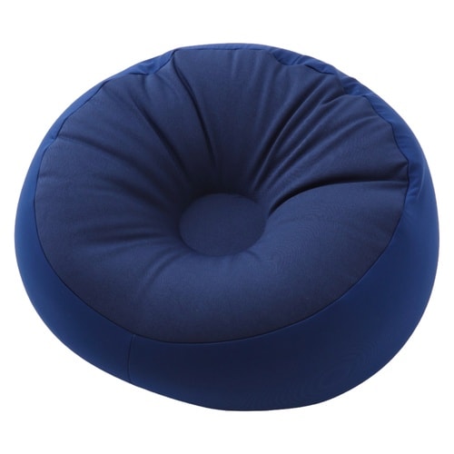 ビーズクッション ミニクッション ネイビー