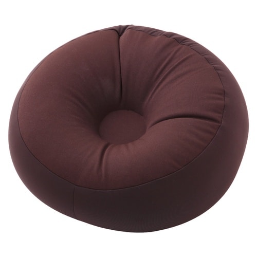 ビーズクッション ミニクッション ブラウン