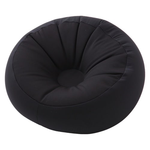 ビーズクッション ミニクッション ブラック