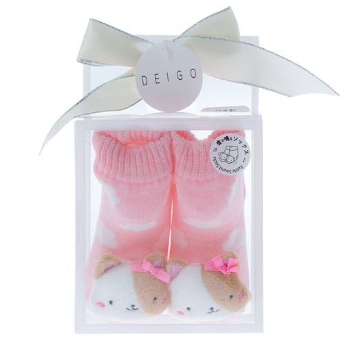 靴下 ベビー プレゼントラトルソックス キティ