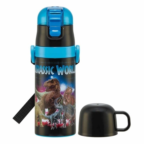 水筒 キッズ 420ml ジュラシックW23