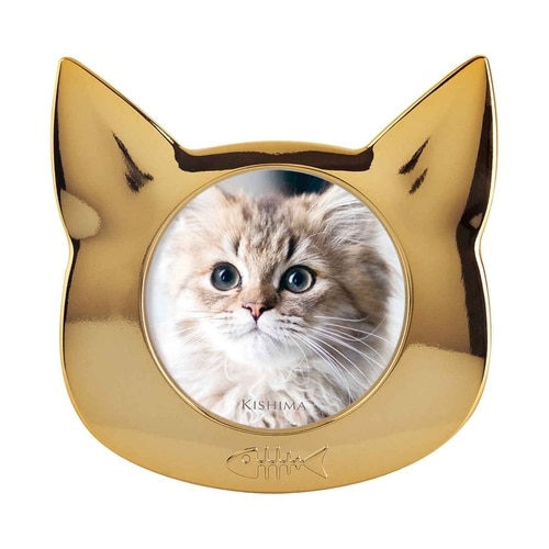 フォトフレーム Coco ネコ ペット ゴールド