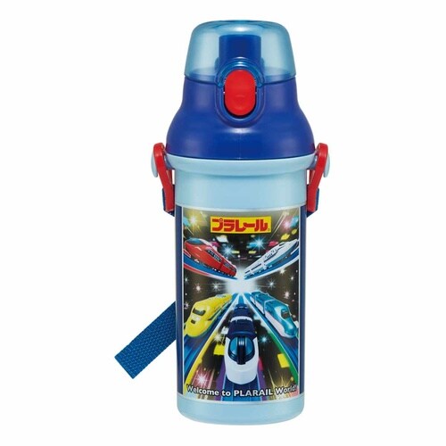水筒 キッズ 直飲み プラスチック プラレール23