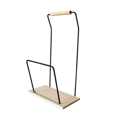 マガジンラック サイドバイサイド ブラック