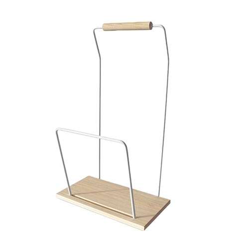 マガジンラック サイドバイサイド ホワイト