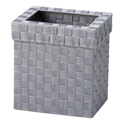 ゴミ箱 15L 角型 抗菌 1WAY グレー