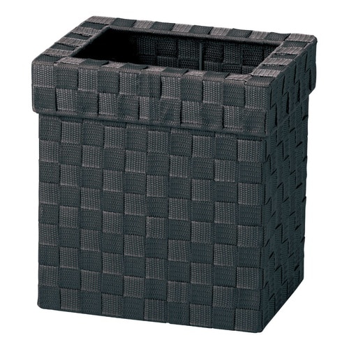 ゴミ箱 15L 角型 抗菌 1WAY ダークグレー