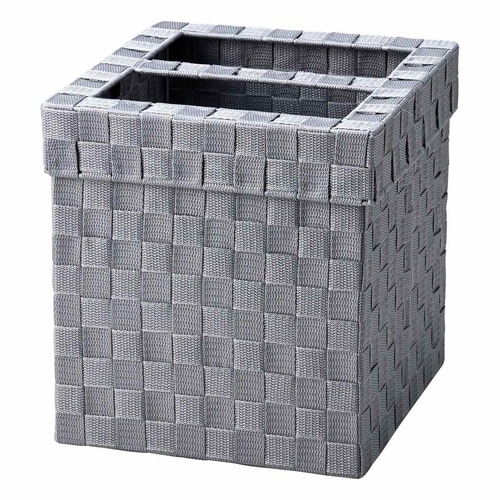 ゴミ箱 22.5L 角型 抗菌 2WAY グレー