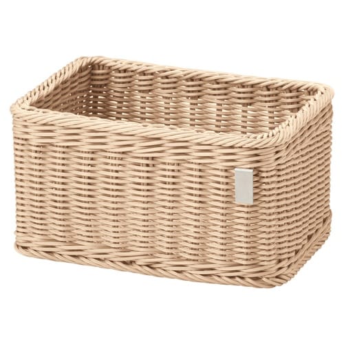 かご 洗える 抗菌素材 ストレージBOX ベージュ