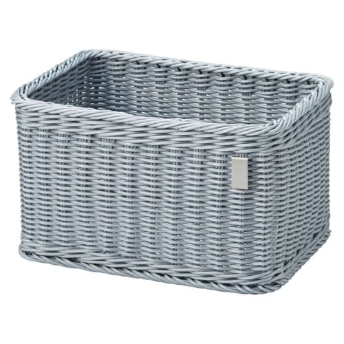 かご 洗える 抗菌素材 ストレージBOX グレー