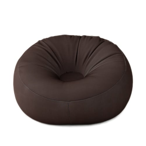 ビーズクッション カウチ 直径45cm ブラウン