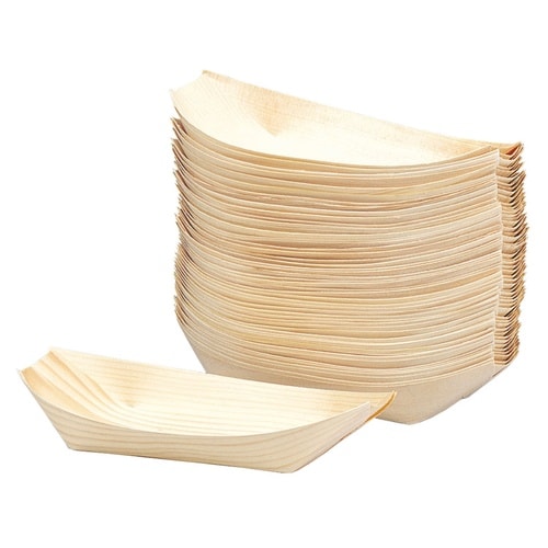 紙皿 経木舟皿8寸 50枚