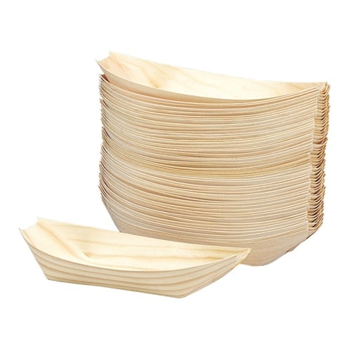 紙皿 経木舟皿7寸 50枚