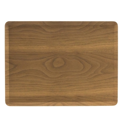 トレー 木製トレー ノンスリップ L ブラウン