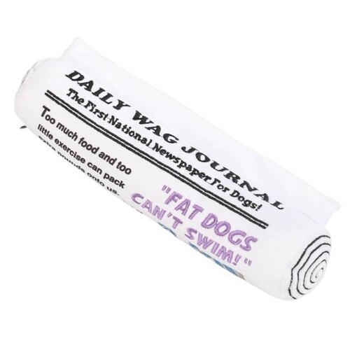 おもちゃ 犬 DULTON NEWSPAPER