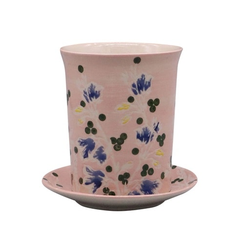 植木鉢 ポーリッシュポット A ピンク