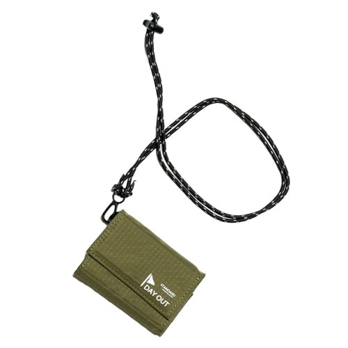 財布 DAY OUT ゼニー 2way khaki
