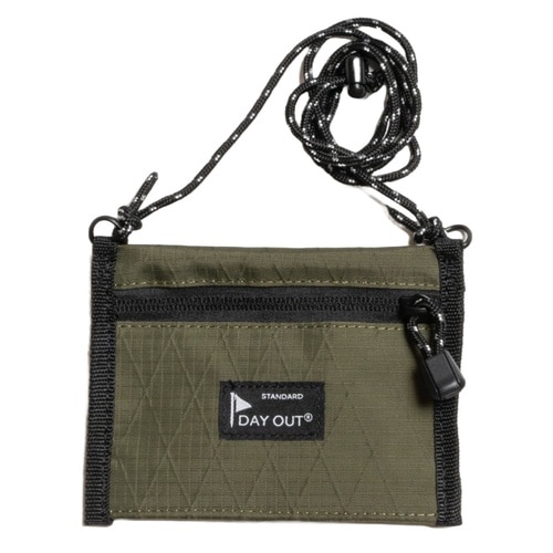 財布 ネックウォレット DAY OUT olive