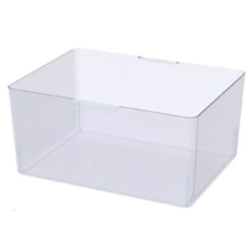 収納ボックス スケルトンボックス M クリア