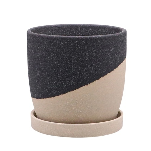 植木鉢 レヒーポット Aタイプ Sサイズ ブラック