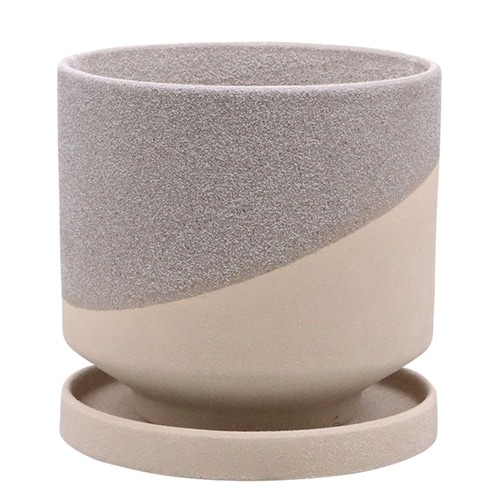 植木鉢 レヒーポット Bタイプ Lサイズ グレー