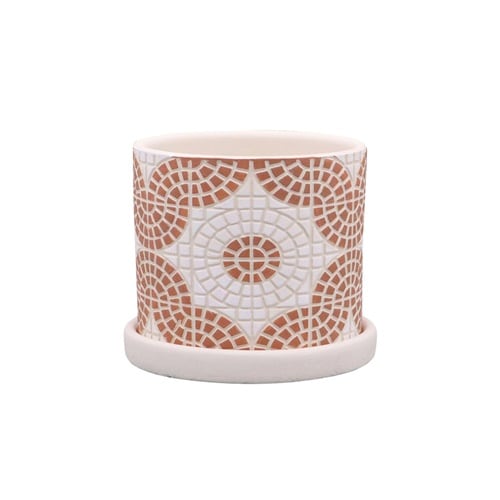 植木鉢 フリーゼポット L ライトブラウン