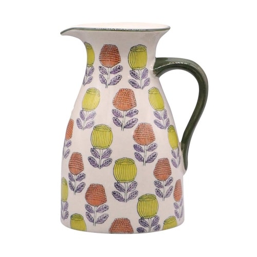 花瓶 ポーリッシュフラワーベース イエローオレンジ