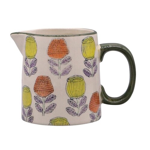 花瓶 ポーリッシュフラワーベース イエローオレンジ