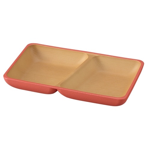 プレート earth color 抗菌 レッド