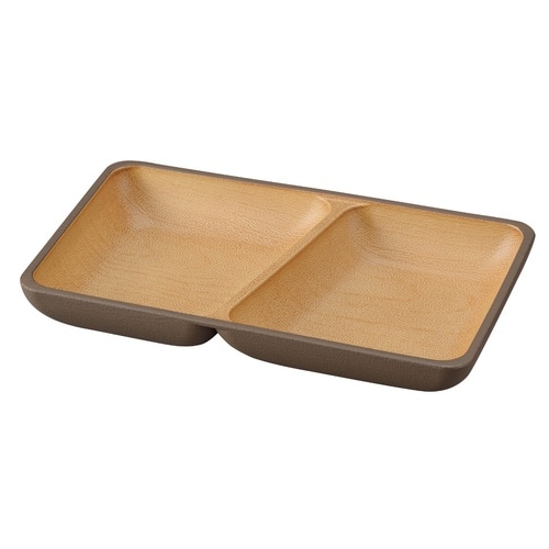 プレート earth color ダークブラウン