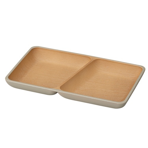 プレート earth color 抗菌 グレー