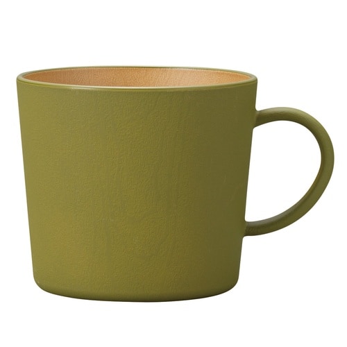 マグカップ earth color 抗菌 オリーブ