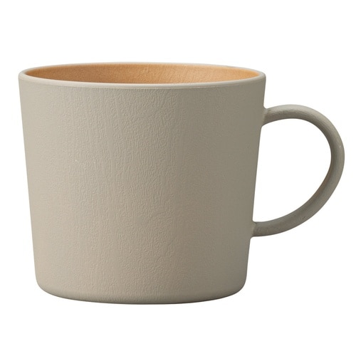 マグカップ earth color 抗菌 グレー