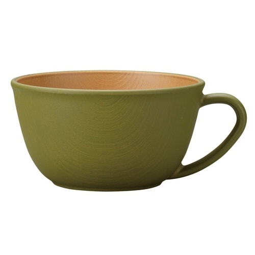 マグカップ earth color 抗菌 オリーブ