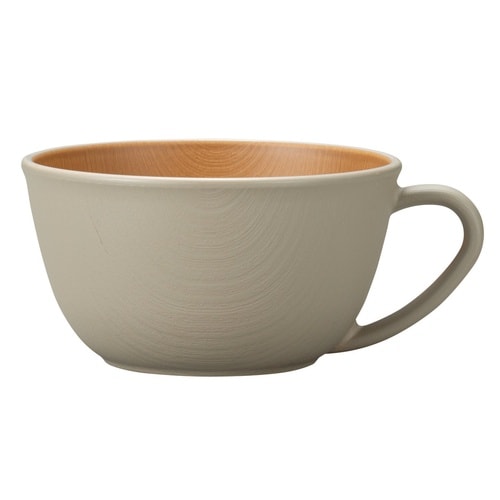 マグカップ earth color 抗菌 グレー