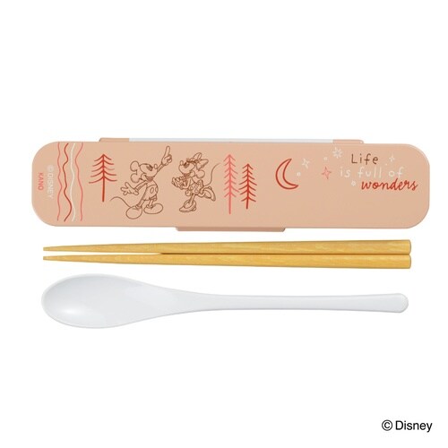 箸 スプーンセット ミッキー ミニー ピンク