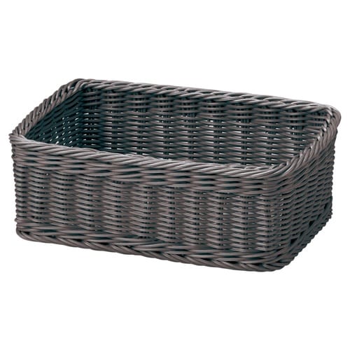 かご KLEANE PLUS 洗える ダークグレー