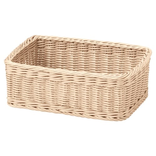 かご KLEANE PLUS 洗える ベージュ