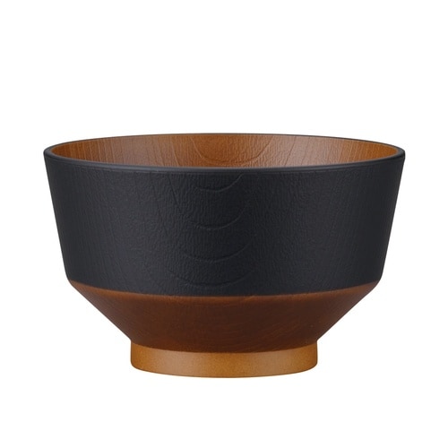 汁椀 和の色 抗菌 キッズ 漆黒
