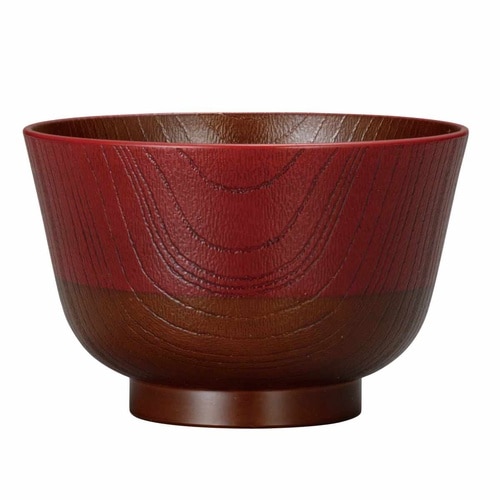汁椀 日本伝統色 漆の汁わん 古代朱